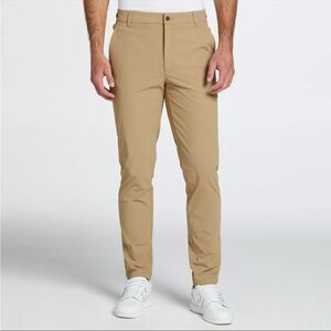 NWT VRST Slim Fit Pants Khaki Athleisure Pants